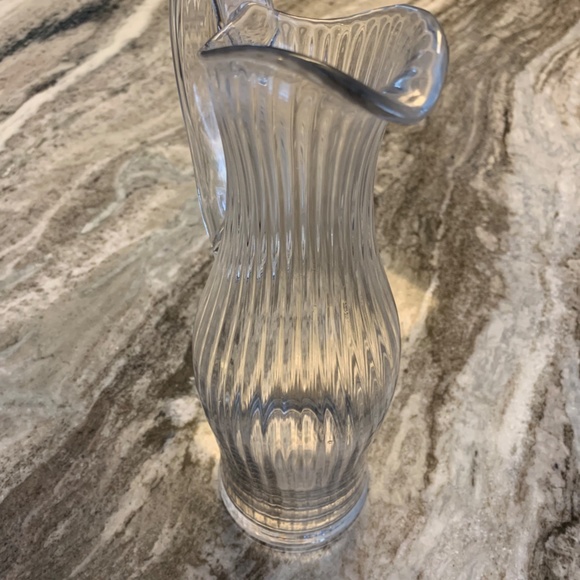 Orrefors Swedish Crystal Handblown Harmony Pitcher. Pristine Condition. Signed. - Picture 11 of 11
